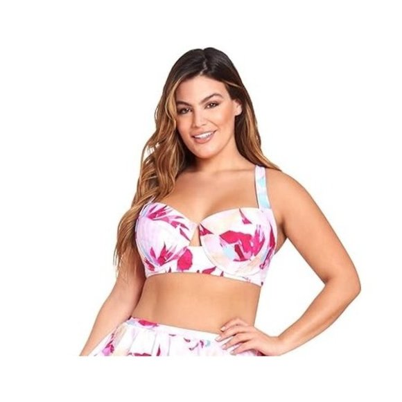 LYSA Swim Underwire Swim Bikini Top 0X (14W/16W) - Picture 1 of 5
